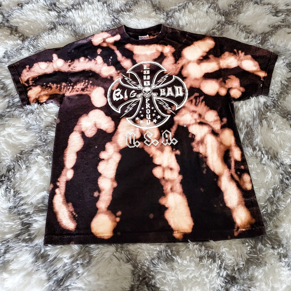 Big bad bleached tshirt